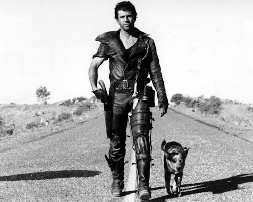 Mad Max Mel Gibson with Dog Poster Print Art Large Mad Max Mad Max 142cm x 99cm