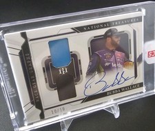 BUBBA WALLACE - 2022 National Treasures Race Gear Graphs - GOLD - 10/10 