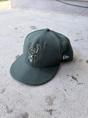 New Era Snapback Hat Milwaukee Bucks NBA Tip Off Series DarkGreen