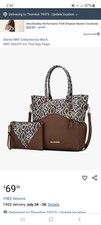 MKF Collection by Mia K. MKF-X622TP Bag New As Shown S