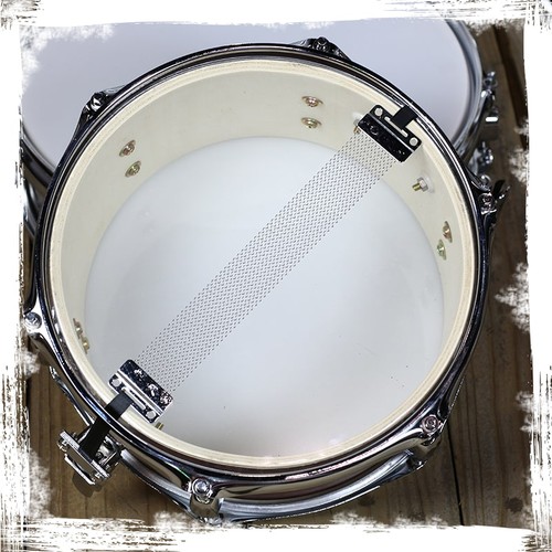 GRIFFIN Popcorn Snare Drum - 10x6 Oak Poplar Wood Shell Firecracker Soprano Head - Picture 11 of 12