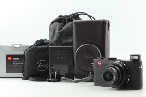 [MINT IN BOX] LEICA X1 BLACK 18420 APS-C CMOS DIGITAL CAMERA w/ CASE From JAPAN