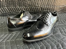 Stacy Adams Tinsley Wingtip Oxford Mens Shoes Black Lace Up Size 13