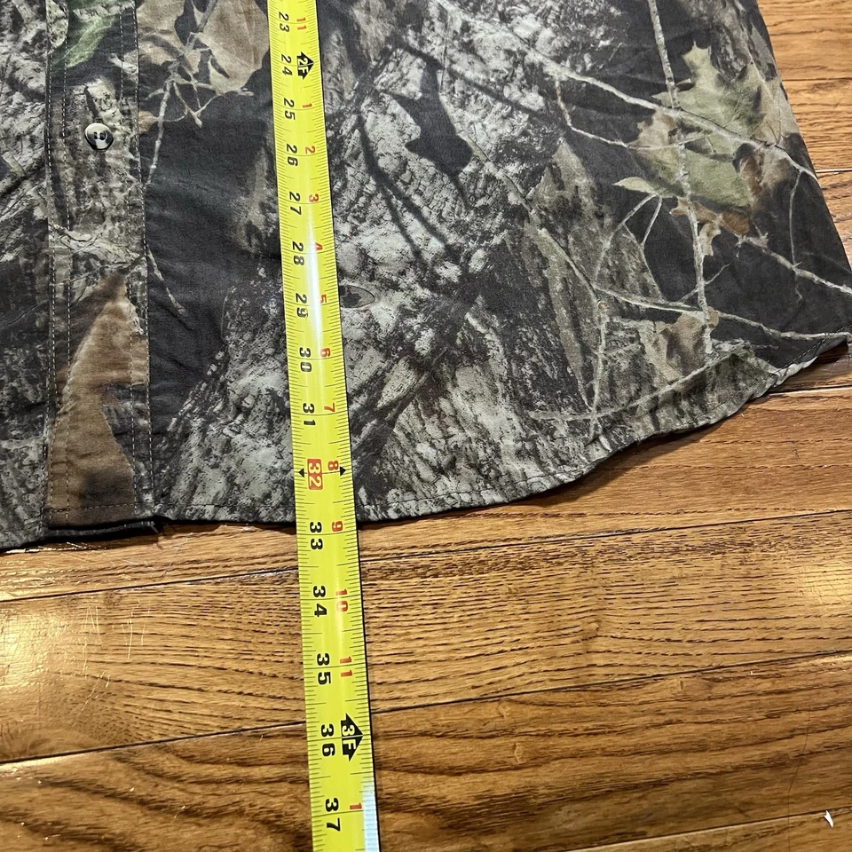 Remington Shirt Mens 2XL XXL Camo Hunting Outdoor Short Sleeve Pockets Realtree - Image 4 of 4