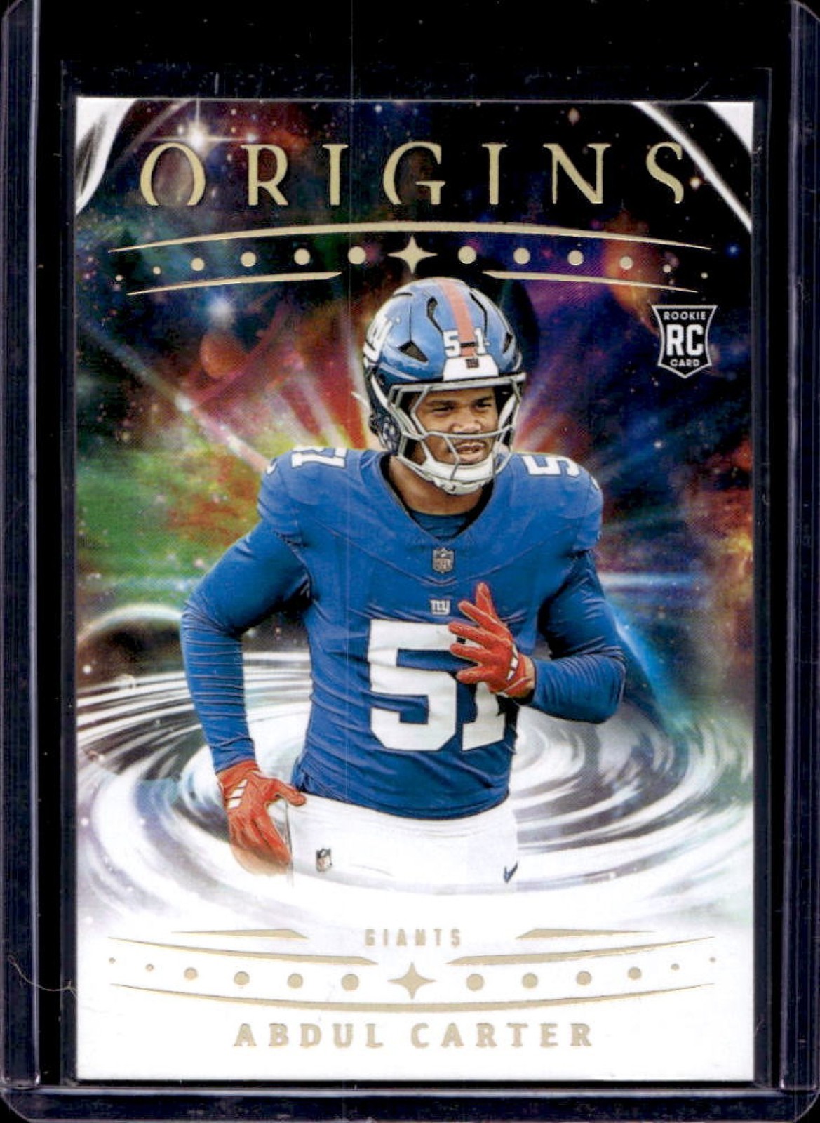 2025 Origins Abdul Carter Rookie RC Rookie #112 Giants