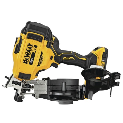 DEWALT DCN45RND1R 20V MAX BL Coil Roofing Nailer Kit (2Ah) Certified Refurbished - Picture 6 of 18
