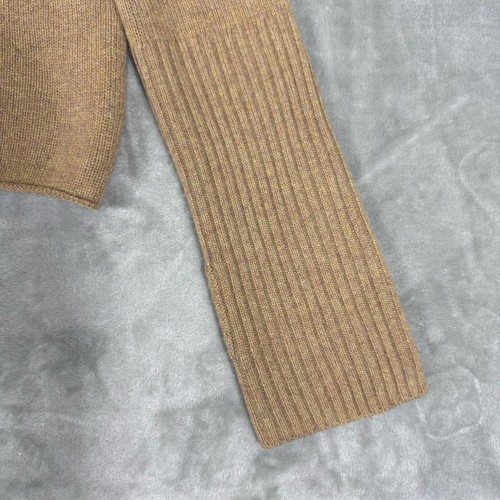 Zadig & Voltaire 100% Cashmere Turtleneck Pullover Sweater Size XS | Tan Camel - Picture 5 of 12