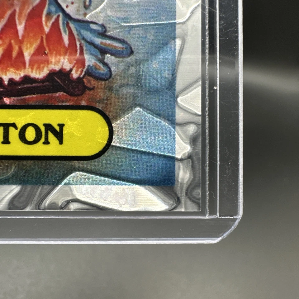 2025 TOPPS Garbage Pail Kids Worst 40th Anniversary Meltin’ Elton 62a Crumpled - Image 4 of 4