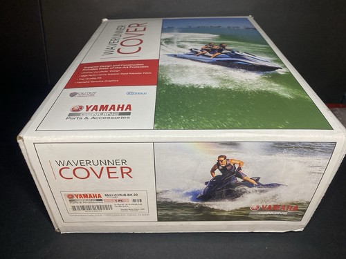 Yamaha 2022-24 JetBlaster Watercraft Cover - Black/gry MWV-CVRJB-BK-22 - Picture 4 of 4