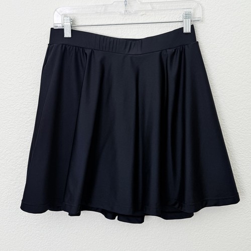 Honeymark Gr. Large L schwarz Sugar Badeskort A-Linie Mini integrierte Shorts UPF 50+ - Bild 1 von 10