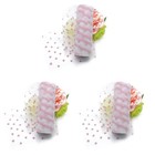  3 Count Birthday Party Decorations Tulle Fabric for Gift Wrapping