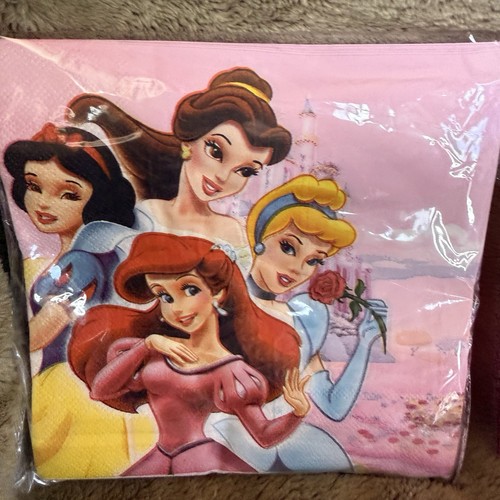 Disney Princess Birthday Party Decorations Plates Napkins Cups Table Cover - Picture 6 of 8