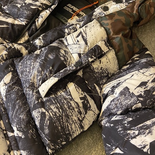 Superdry SD Explorer Parka Jacket Coat Contrast CAMO Textured Wood Mens Large - Picture 9 of 24