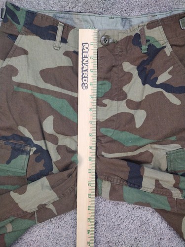 USGI BDU Hose Small Regular Vintage Woodland Camo Cargo Combat - Bild 8 von 14
