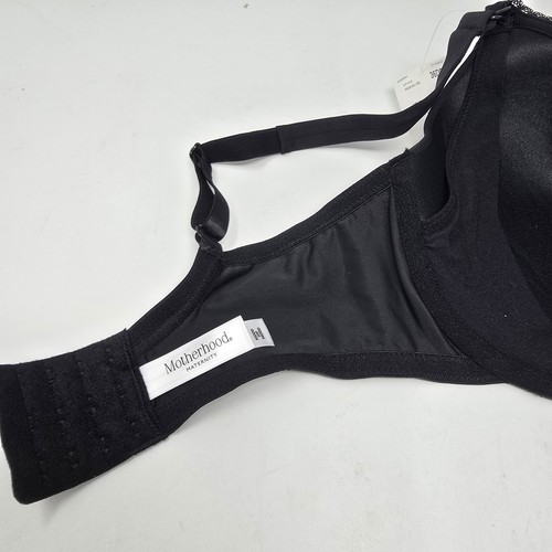 New Motherhood 36DDD Black Nursing Maternity Underwire Bra - Picture 10 of 11
