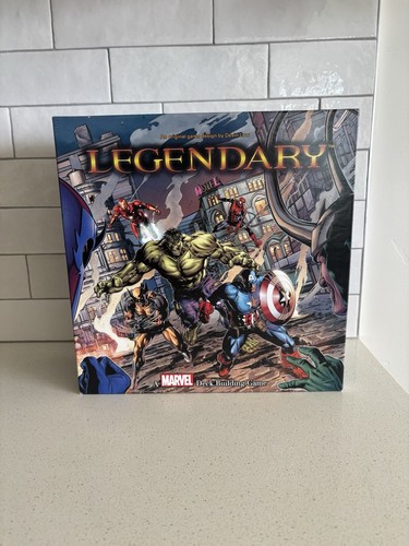 Upper Deck Legendary: A Marvel Deck Building Game Complete EUC! Super Hero - Picture 1 of 7