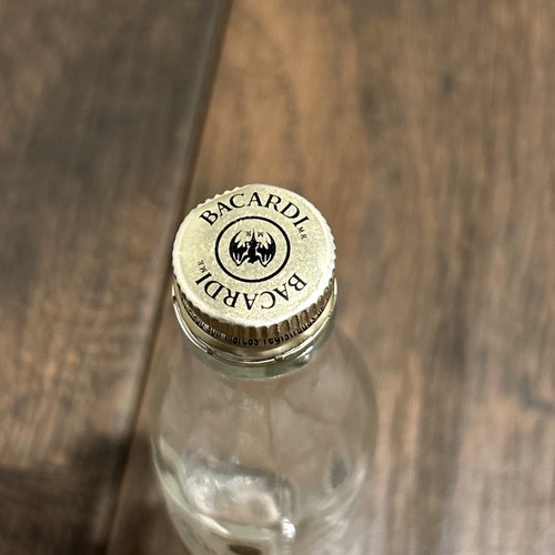 Bacardi Mini Flasche leer 4,6ml Flasche nur für Sammler kein Schnaps Vintage - Bild 8 von 11