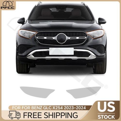 For Benz GLC X254 Base 2023-2024 Headlights Precut Paint Protection Film PPF TPU