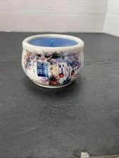 Niuojaci Soy Greece Candle Hand Made And Painted Never Used
