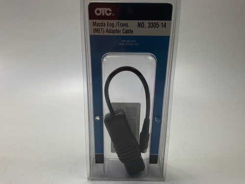 OTC MET MAZDA Cable Adapter 3305-14 Enhanced 4000e Monitor Scanner Scan Tool - Foto 1 di 4