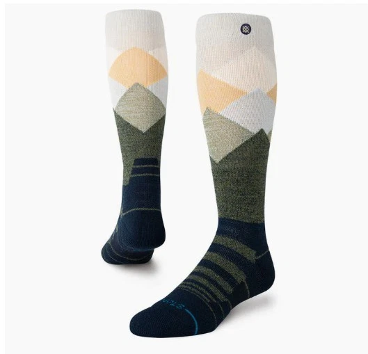 STANCE Performance - Misty Mid Wool Snow - OTC Snow Socks - Navy - Med