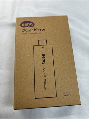 BenQ QP20 QCast Screen Mirror HDMI Wireless Dongle White NEW