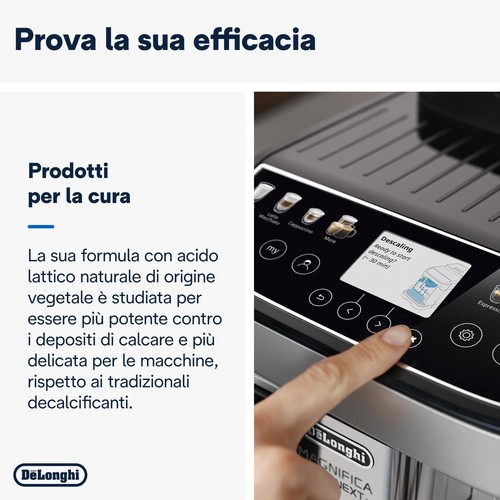 De'Longhi EcoDecalk Decalcificante DLSC500 5 Dosi di Decalcificazione 500ml - Foto 10 di 12