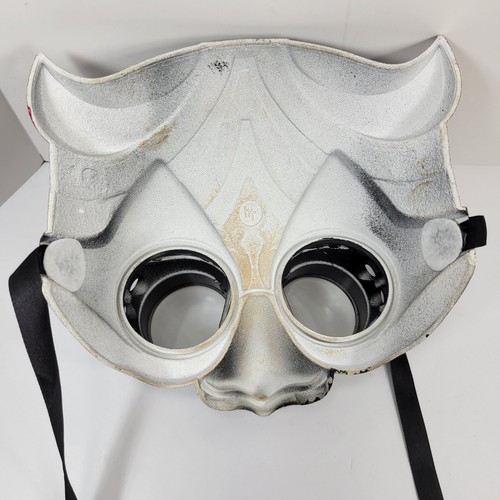 Hot Topic Devil with Steampunk Goggles Masquerade Mask Costume Halloween Red - Picture 9 of 15
