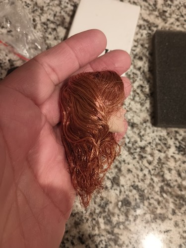 1/6 Kopf Skulptur Figur Hot Toys HT MMS124 Iron Man 2 Black Widow 1.0 Zubehör - Bild 4 von 9