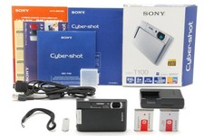  NEAR MINT w/Battery SONY Cyber-shot DSC-T100 Compact Digital Camera From JAPAN
