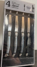 Laguiole French Home Set Of 4 Steak Nives Grey Shades !New