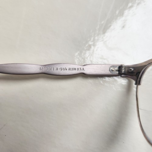Lot of 4 Vintage Art Craft Prescription Glasses. Aluminum Cat Eye Frames - Picture 16 of 18
