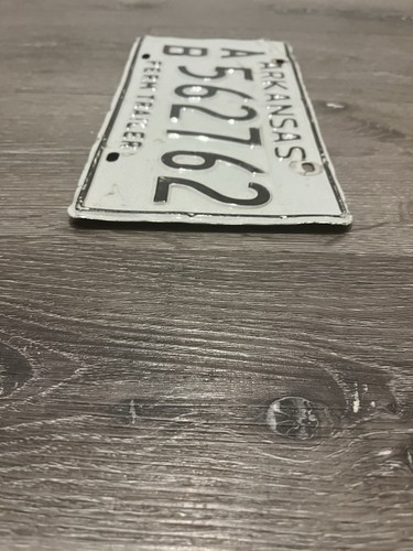 Arkansas (Perm Trailer) Nummernschild #AB562762 - abgelaufen & Sammleranhänger - Bild 8 von 9