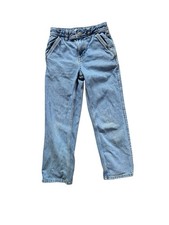 Boys Youth Calvin Klein Loose Fit Jeans Size 10- Light Wash