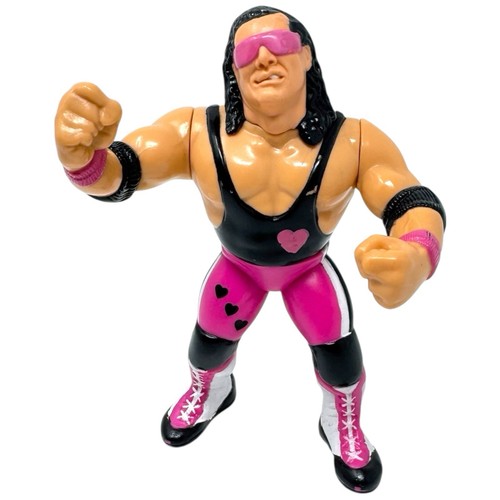 Bret Hart HITMAN Purple Heart 1991 - HASBRO WWF Wrestler WWE INKgrafiX TOYS A418 - Picture 3 of 9