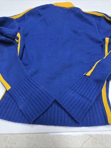 Vtg. Pep Squad sweater West Seattle High School Kandel Knitting Mills Sz. 34 VGC - Picture 16 of 17