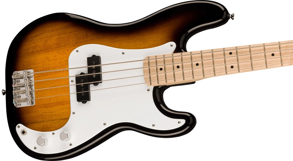 Fender Squier Sonic Precision Bass Guitar - 2 Color Sunburst - Image 4 of 4