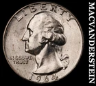 1964 Silver Washington Quarter - Choice Gem Brilliant Unc  Lustrous  #K1359