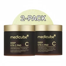 Pack Of Two Medicube Deep Vita C Facial Pads - 70 Pads
