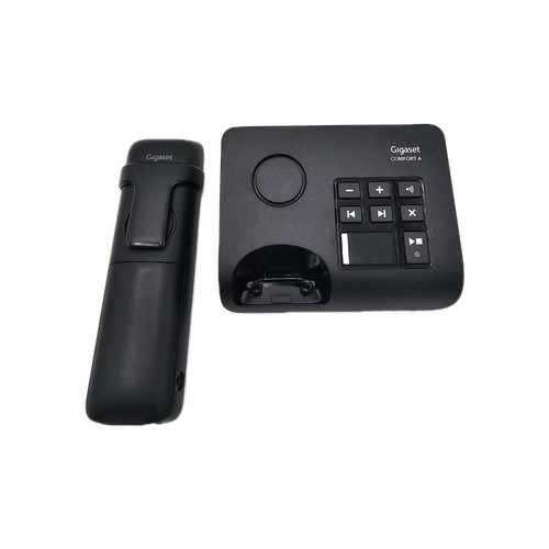 Gigaset Comfort 520A Schnurloses DECT Telefon Schwarz Festnetz Anrufbeantworter - Zdjęcie 5 z 6