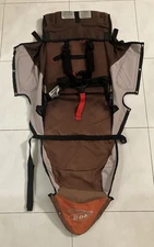 BOB Revolution Stroller Jogger Single Seat Cloth Orange Brown Cream 2006 - 2010