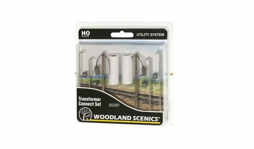 Sistema utilitario postes precableados Woodland Scenics escala 2267 HO | Zustand: New