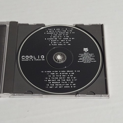 Coolio Gangsta's Paradise CD Explicit Version - Picture 2 of 6