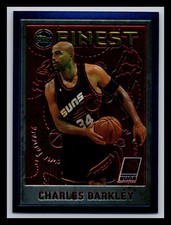 1995-96 Topps Finest Basketball Cards 35