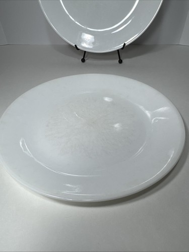 Corelle Winter Frost Dinner Plate Coupe All White 10 1/4" LOT OF 10 Plates - Picture 11 of 12