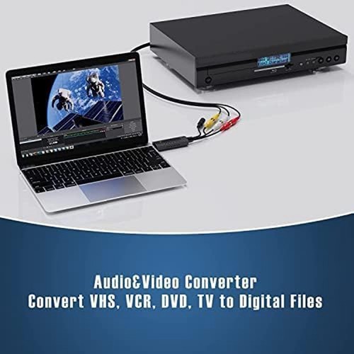 Carte d'Enregistrement Vidéo USB, Grabber Convertisseur Audio-Vidéo pour USB, Converti4575 - Photo 5/6