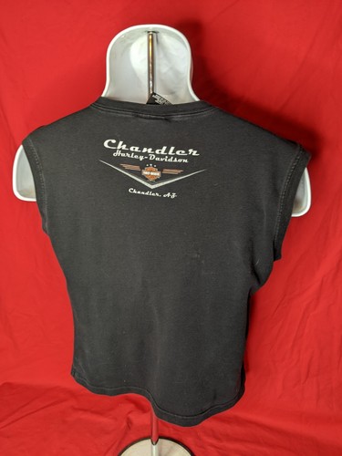 Harley Davidson Motorcycles Womens Tee-Shirt Black Size 2X - Picture 3 of 3