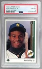 134698390 Ken Griffey Jr 1989 Upper Deck #1 Rookie RC PSA 6
