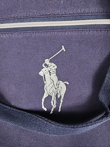 POLO Ralph Lauren Fragrances Navy Blue Weekender Gym Duffle Travel Bag Tote - Bild 7 von 12