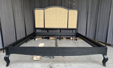 Dusk Annecy Rattan Double Bed Frame, Black RRP369.99
